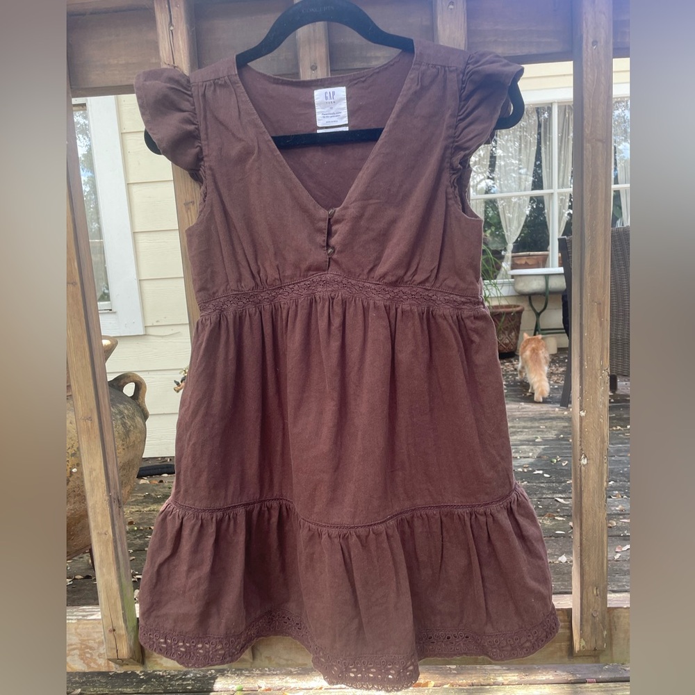 Girl’s Gap Teen Brown Dress Size L